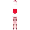 Obsessive Tenue Noël Kissmas Teddy 3 pièces